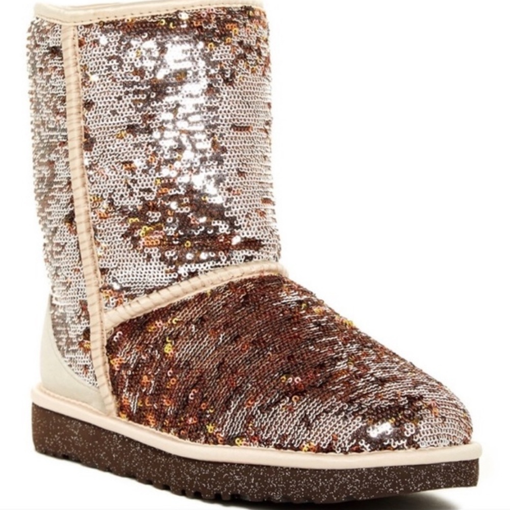 Womens UGG Classic Short Sequin Boot